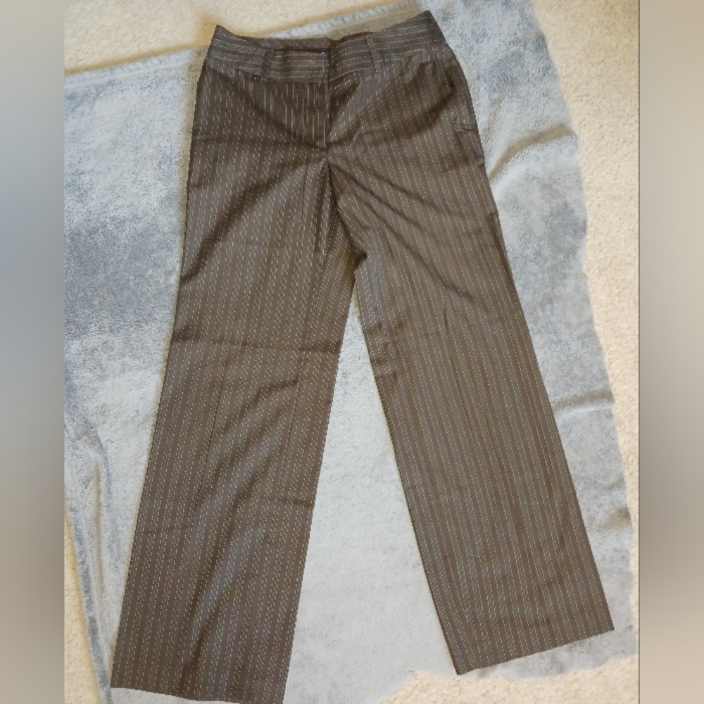 Merona Pinstripe Wide Leg Pants